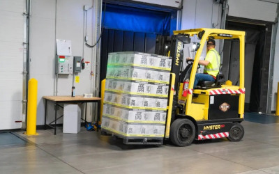 operating a forklift